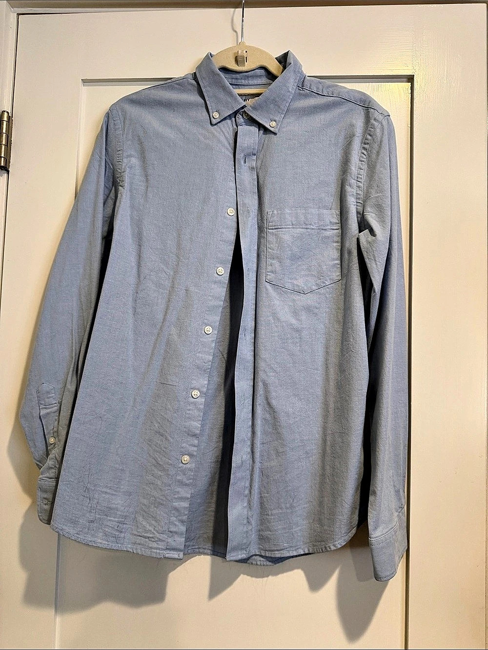 J.Crew Men's Blue Button Down Shirt